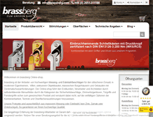 Tablet Screenshot of brassberg.de